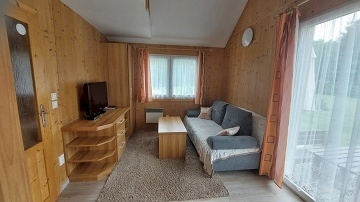 Chata s baznem - Karlov pod Praddem