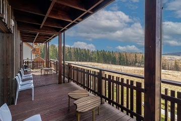 Modřínová Archa - chata s privátní saunou