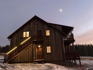 Modřínová Archa - chata s privátní saunou