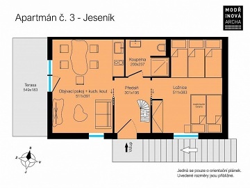 Modřínová Archa - chata s privátní saunou