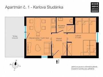 Modřínová Archa - chata s privátní saunou