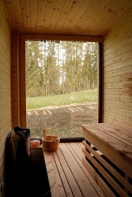 Modřínová Archa - chata s privátní saunou