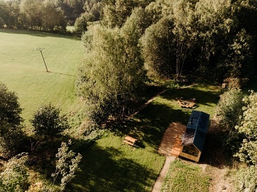 Glamping s krsnm vhledem - chata Jizersk hory