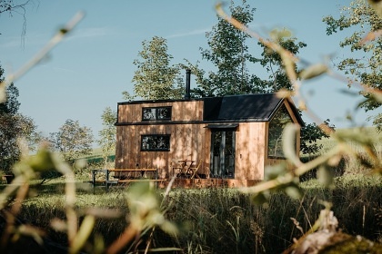 Glamping s krsnm vhledem - chata Jizersk hory