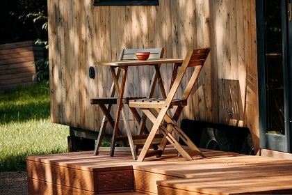 Glamping s krsnm vhledem - chata Jizersk hory