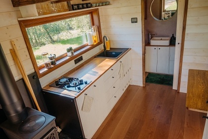 Glamping s krsnm vhledem - chata Jizersk hory