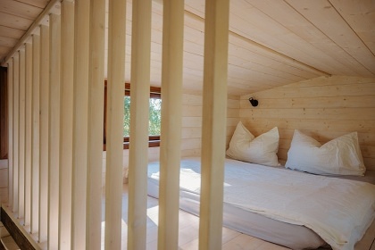 Glamping s krsnm vhledem - chata Jizersk hory