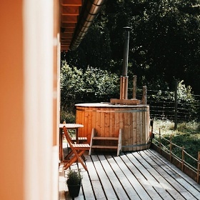 Jizerské domky - Modřínek - glamping Haratice