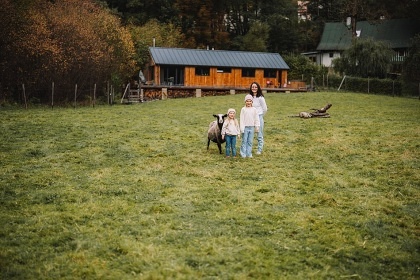 Glamping ubytování se zvířátky - Jizerské hory