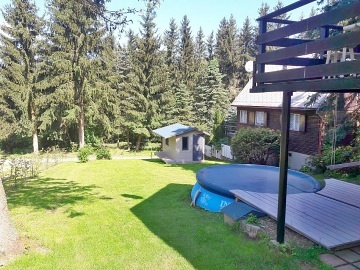 Chata Krušné hory - přehrada Rauschenbach a Fláje