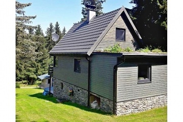 Chata Krušné hory - přehrada Rauschenbach a Fláje