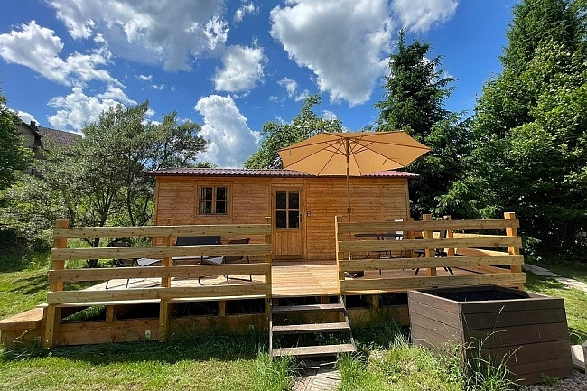 Glampig s wellness - Litický hrad - Divoká Orlice