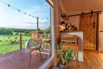 Maringotka Za Humny - Glamping Bohuslavice