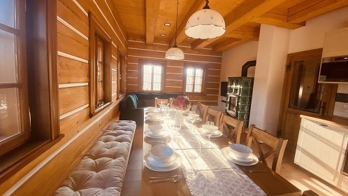 Roubenka bazn a sauna - ern hora - Krkonoe