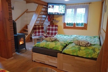 Chata bazén a vířivka - Moravský Kras - Boskovice