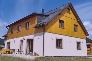 Chalupa bazn a sauna - rozhledna Such vrch