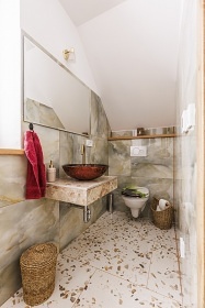 Chalupa bazn a sauna - rozhledna Such vrch