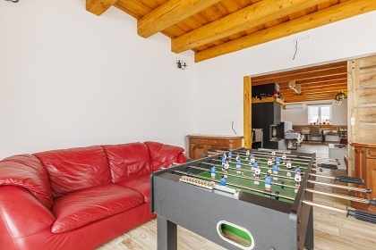 Chalupa bazn a sauna - rozhledna Such vrch