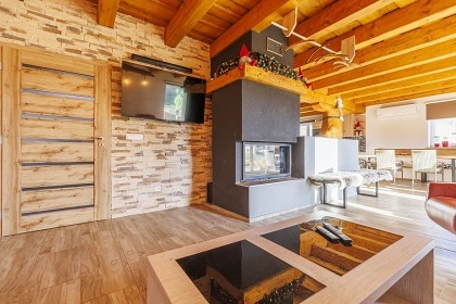 Chalupa bazn a sauna - rozhledna Such vrch