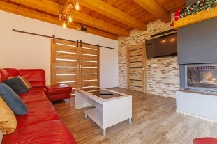 Chalupa bazn a sauna - rozhledna Such vrch