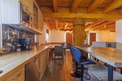 Chalupa bazn a sauna - rozhledna Such vrch