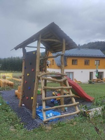 Chalupa bazn a sauna - rozhledna Such vrch