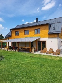 Chalupa bazn a sauna - rozhledna Such vrch