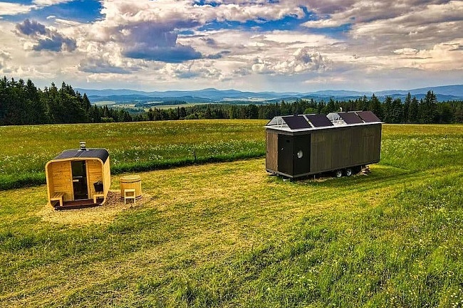Glamping Lipno - Tiny House Maln - Frymburk
