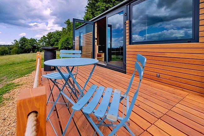Glamping Lipno - Stezka v korunch strom