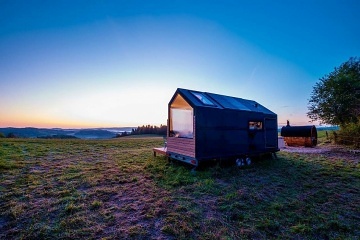 Glamping Lipenská příroda - Tiny House s wellness