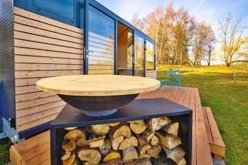 Glamping Lipenská příroda - Tiny House s wellness