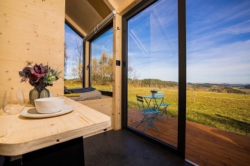 Glamping Lipenská příroda - Tiny House s wellness