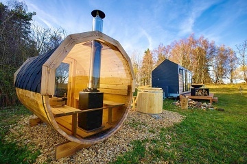 Glamping Lipenská příroda - Tiny House s wellness