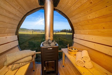 Glamping Lipenská příroda - Tiny House s wellness