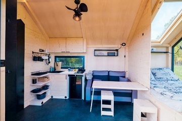 Glamping Lipenská příroda - Tiny House s wellness