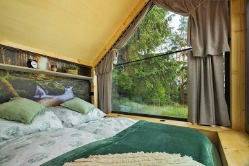 Glamping Na Kopečku - Tiny House jezero Lipno