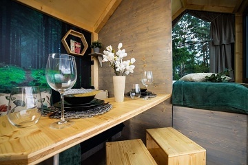 Glamping Na Kopečku - Tiny House jezero Lipno