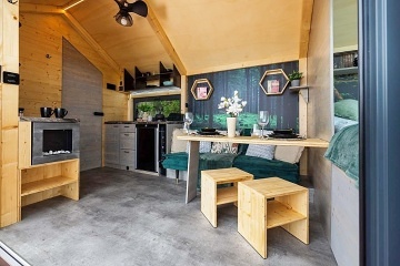 Glamping Na Kopečku - Tiny House jezero Lipno