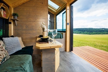 Glamping Na Kopečku - Tiny House jezero Lipno
