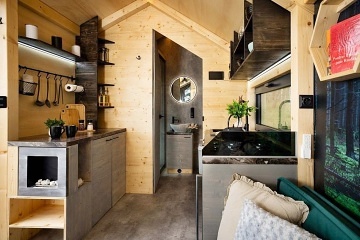 Glamping Na Kopečku - Tiny House jezero Lipno