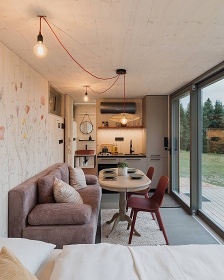 Wellness glamping Lipno - Tiny House Krumlovsko