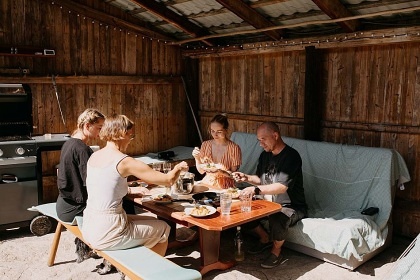 Chalupa koupac sud - esk Kanada - hrad Landtejn