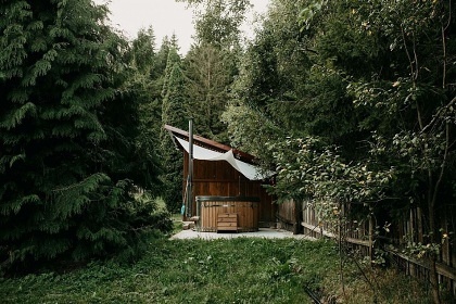 Chalupa koupac sud - esk Kanada - hrad Landtejn