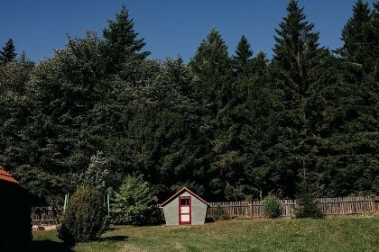 Chalupa koupac sud - esk Kanada - hrad Landtejn