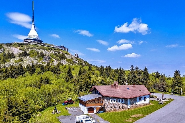 Chata Jizersk hory - Jetdsk prodn park