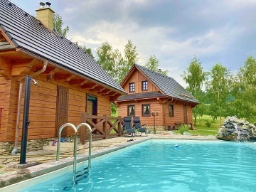 Roubenky bazén a sauna - Hraběšice - Jeseníky