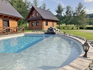 Roubenky bazén a sauna - Hraběšice - Jeseníky