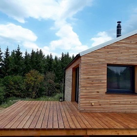 Chata Krun hory - umn - Janovsk pehrada