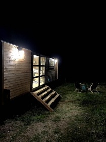 Glamping Jesen�ky - Maringotka - hrad Edel�tejn