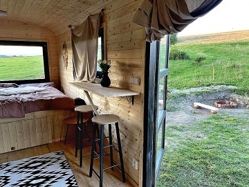 Maringotka pod Vyhlídkou - glamping Ryžoviště